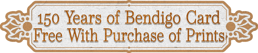 Collectable Historical Post Card for Bendigo's Anniversary as a city